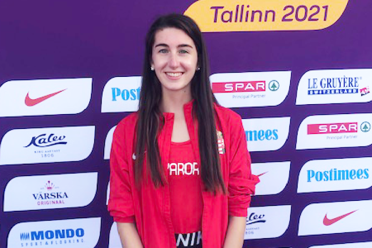 Keszthelyi Luca az észtországi U 20-as atlétikai EB-n!
