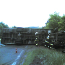Baleset a 8-as főút városlődi bejáratánál