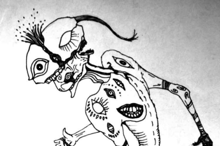 Nagy Rajzolás és Molnár Márton kiállítása a Gimi klubban