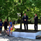 Kosárlabdacsarnok alapkőletétel 