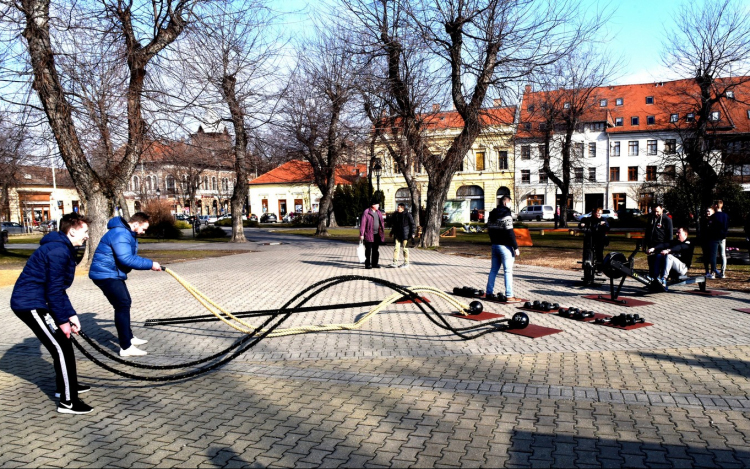 Téli sportnap Cegléden