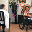 Farsang a ceglédi idősek otthonában
