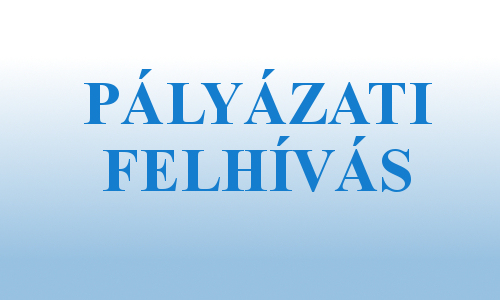 Pályázati felhívás