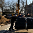 Városi Strandfürdő - Megérkezett a sátortető