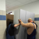 Strand-szerelik a beléptető rendszert