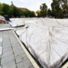 A télre készülnek...sátortető építés