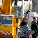 Városi Strandfürdő - Megérkezett a sátortető