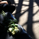 Megemlékezés a vasútállomáson