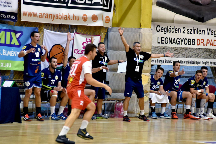 Cegléd - Vecsés kézilabda mérkőzés