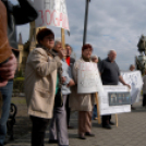 Tüntetés Cegléden