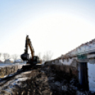 Malomtó széli lelátó bontása 