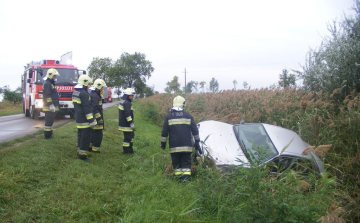 Baleset Cegléd és Abony között