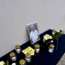 Gyertyagyújtással emlékeztek Kis Péterre