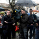 Esőben is kampányoltak Cegléden