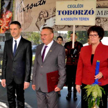 Kossuth Toborzó - Cegléd Város Díszpolgára