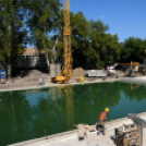 Városi Strandfürdő - Víz már van...