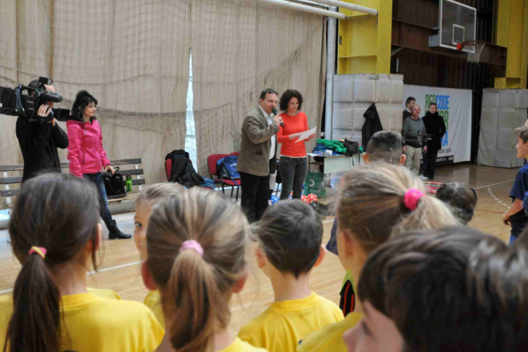 Sportverseny a sporiban