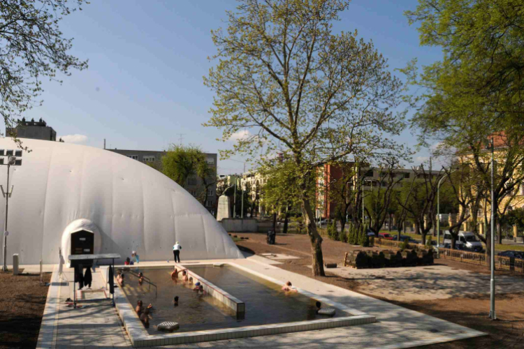 Füvesítik a strandot