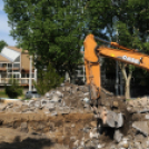 Városi Strandfürdő - Hol strand állott, most kőhalom... 