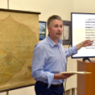 Az 1368-as ceglédi határjárásról tartott előadást Dr. Kürti György