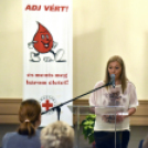 A véradókat köszöntötték