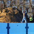 Városi Strandfürdő - Megérkezett a sátortető