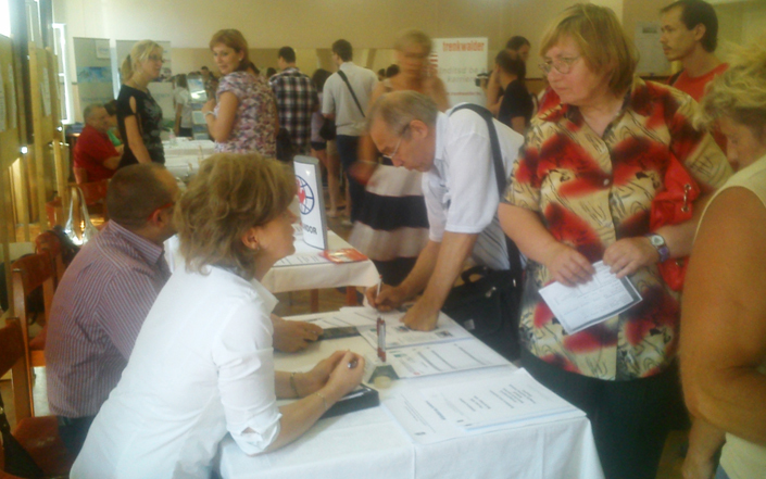 Sikeresen zárult a ceglédi börze