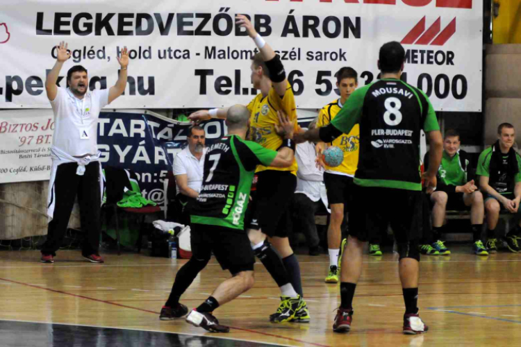 CEGLÉDI KKSE–PLER-BUDAPEST 31–33 (16–16)
