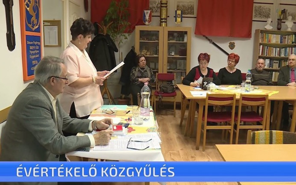 Évértékelő közgyűlést tartott az egyesület 