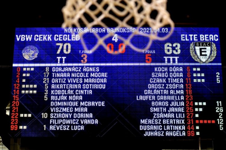 VBW CEKK győzelem az ELTE BEAC ellen