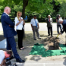 Kosárlabdacsarnok alapkőletétel 