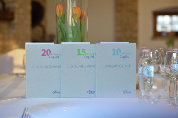 Infineon - 2019 jubileumi díjazottak