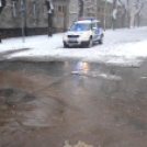 Csőtörés a Múzeum utcában