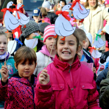 Márton napi felvonulás a Táncsicsban