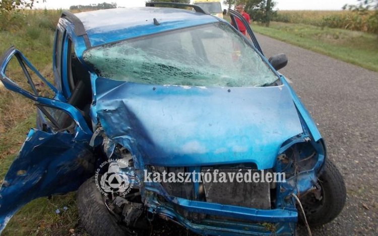 Súlyos baleset Cegléd közelében