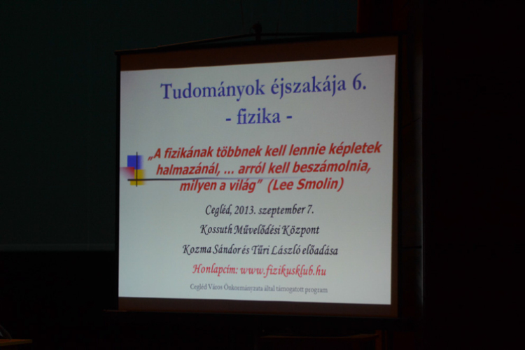 Tudományok éjszakája 6.