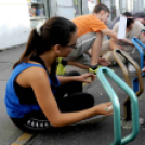 CIÖK kerékpártároló festés