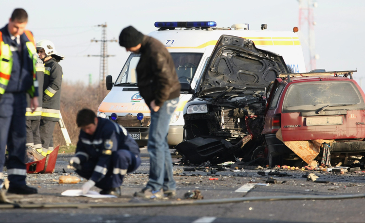 Tragédia a 4-es főúton