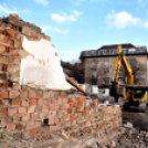 Rákóczi úti épületbontás I.