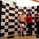 Magyar Ring profi ökölvívó gála - hivatalos mérlegelés