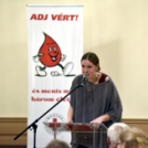 A véradókat köszöntötték