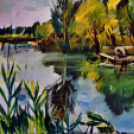 A nyár örömei festményeken