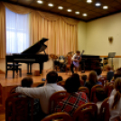 Hangszerbemutató és hangszersimogató a zenesuliban