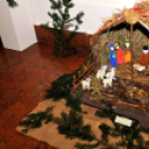 Betlehemezés a Városháza aulájában