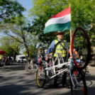 650 perc sport - biciklis felvonulás