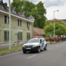 Lovasfelvonulás a belvárosban