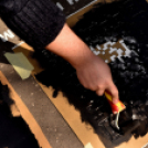 Cegléd első festett QR-kódja