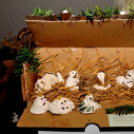 Betlehemezés a Városháza aulájában