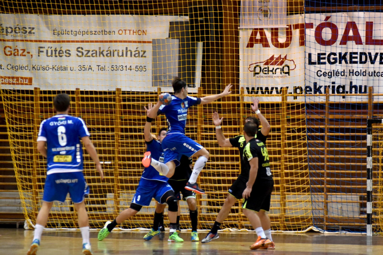 Cegléd - Balatonfüred férfi kézilabda mérkőzés