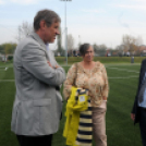 Műfüves pálya átadása